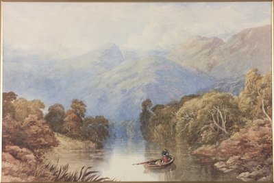 Sur le Loch près de Killin Perthshire - Thomas Miles II Richardson